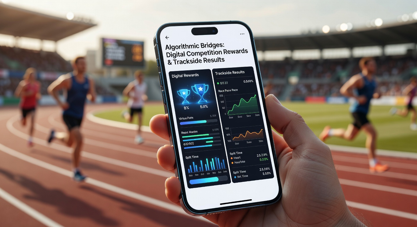 Mobile Schnittstellen zeigen verknüpfte Trackside-Daten und Belohnungsberechnungen